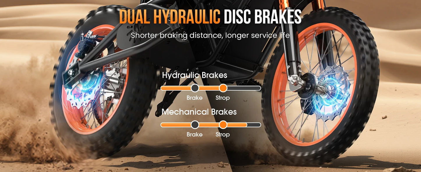 EILLEO SPACEWALK 48V Electric Dirt Bike For Adults And Teens