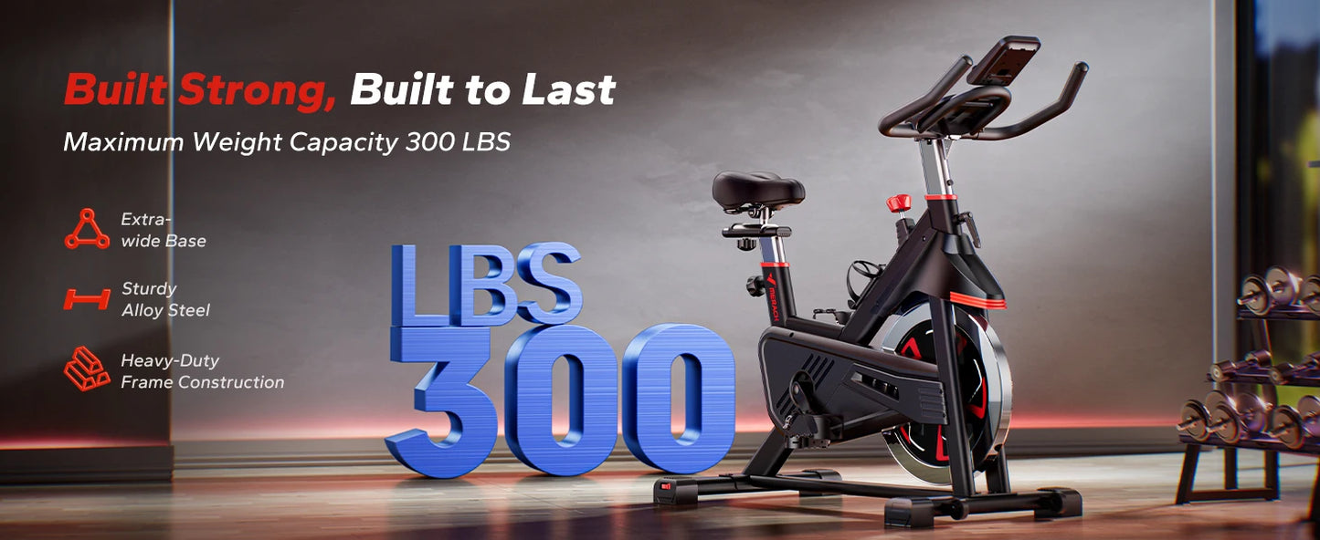 MERACH S38 Indoor Cycling Bike With Magnetic Resistance And App