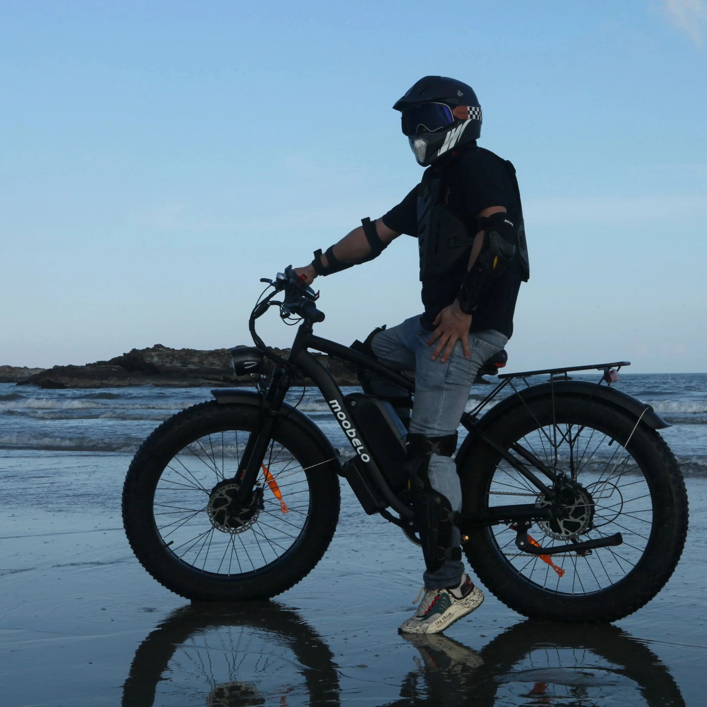 Moobelo M1 2000W Dual-Motor E-Bike 48V 22.4ah Fat Tires Full Suspension CE Certified US Warehouse Snow Beach Urban Riding Ebike