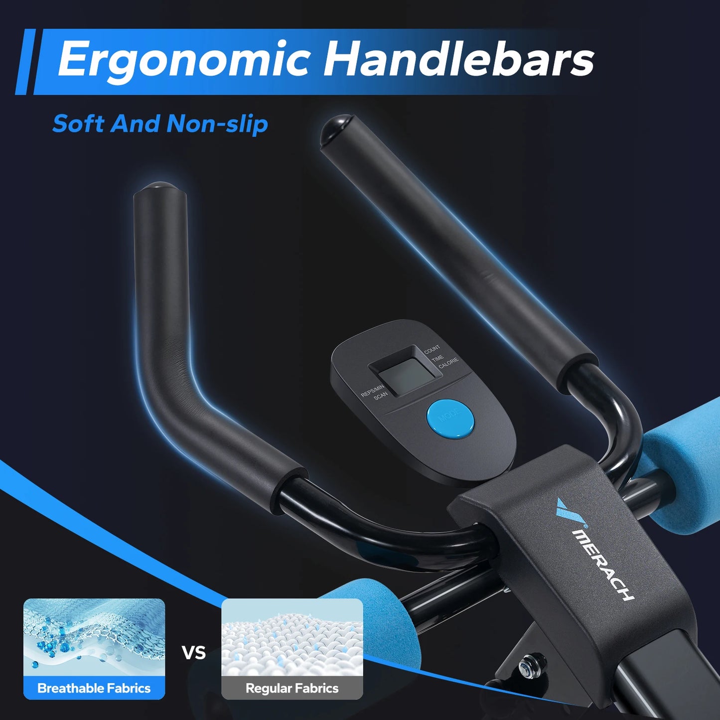 Merach Ab Machine Adjustable Trainer Foldable Core Exercise
