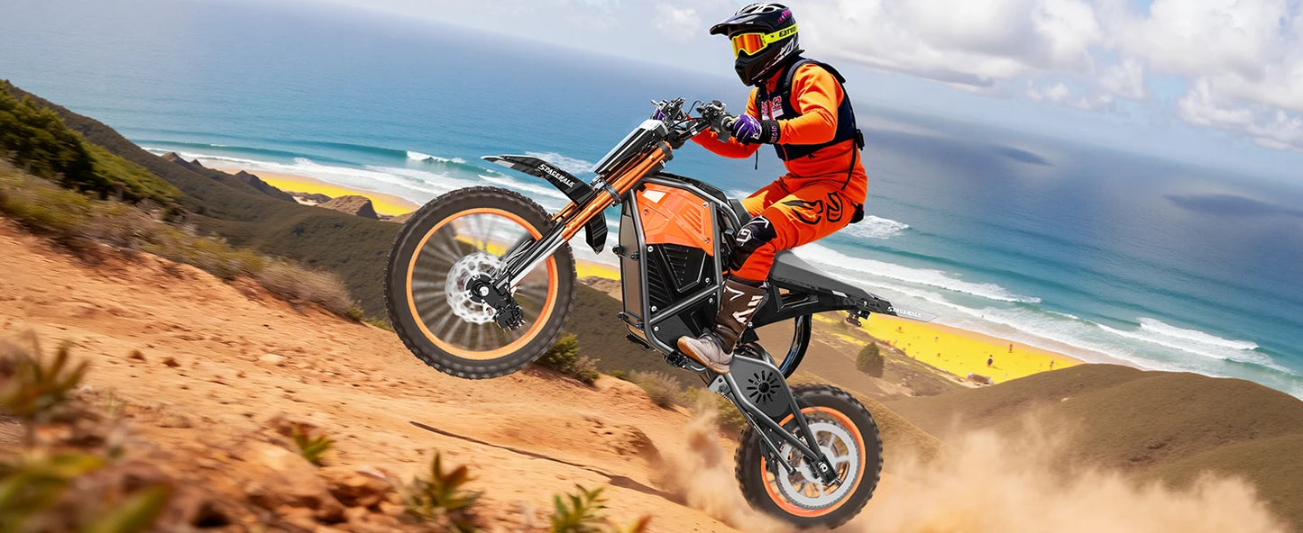 EILLEO SPACEWALK 48V Electric Dirt Bike For Adults And Teens
