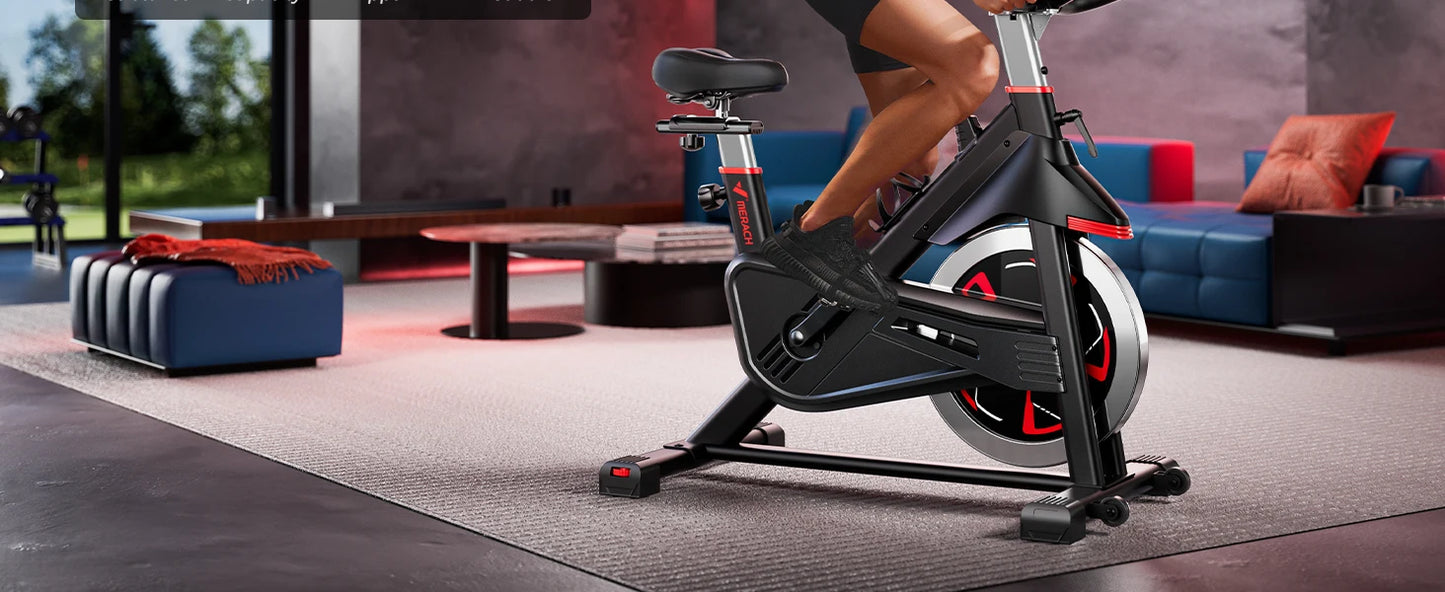 MERACH S38 Indoor Cycling Bike With Magnetic Resistance And App