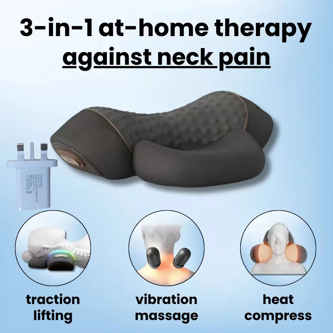 Okayso Soothe Three-In-One Neck Massager Cervical Pillow With Heat