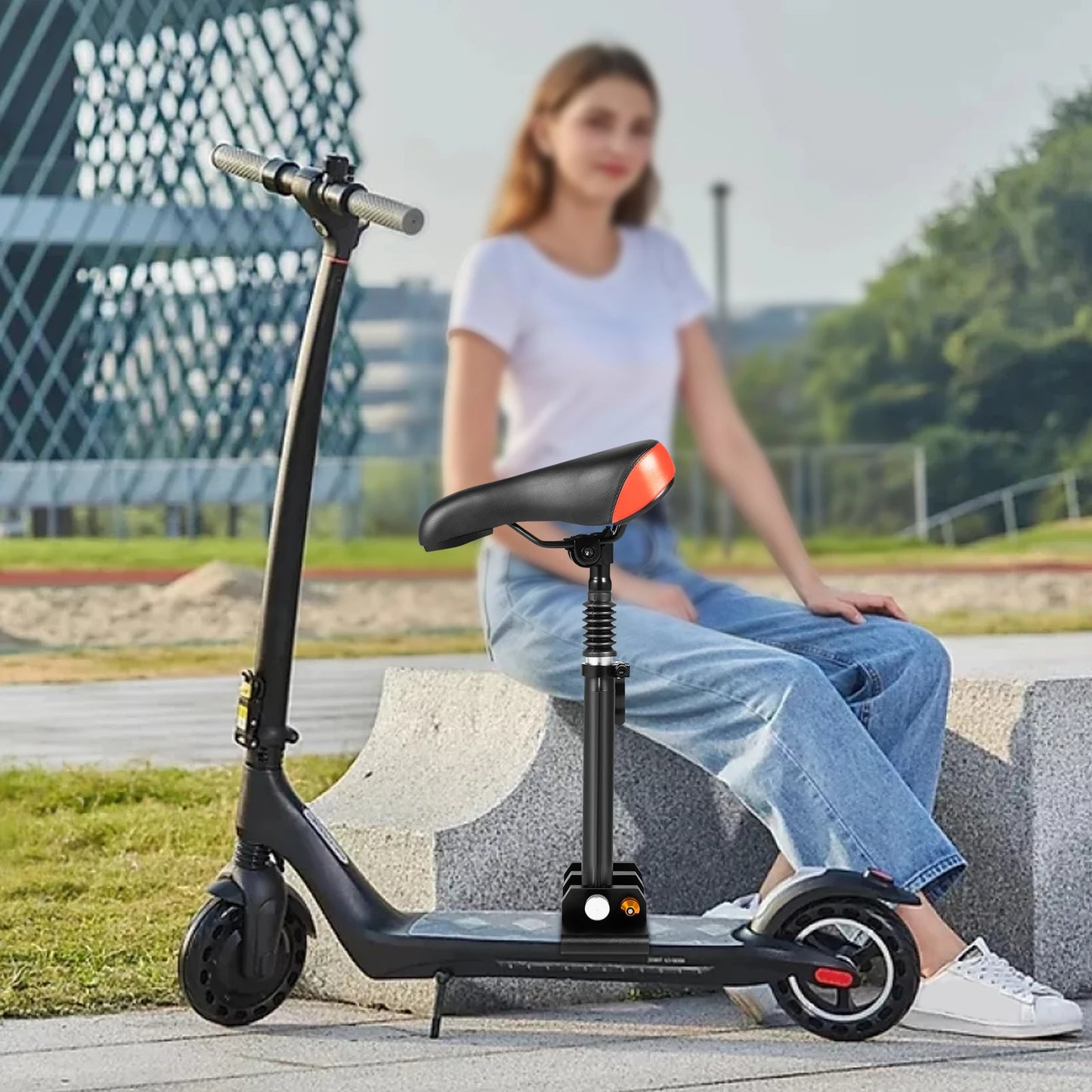 Hign-concerned Scooter Seat Cushion Folding Shock Pad