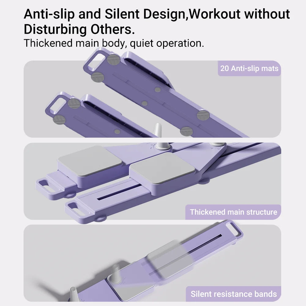 Cursor Fitness Abs And Ski Board Portable Core And Leg Trainer For Home Gym
