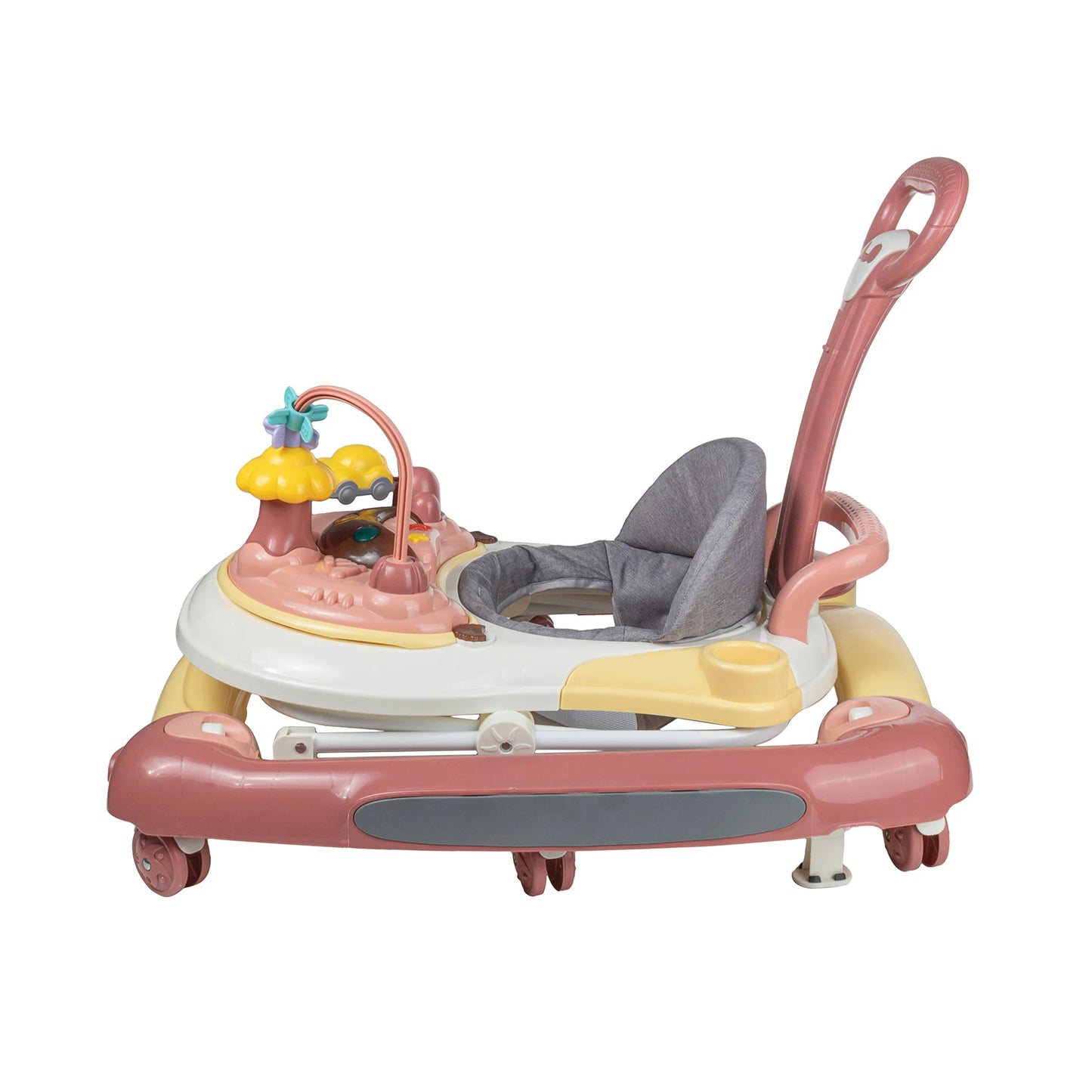MeiLun Baby Walker Foldable Four Wheel Learning Walker