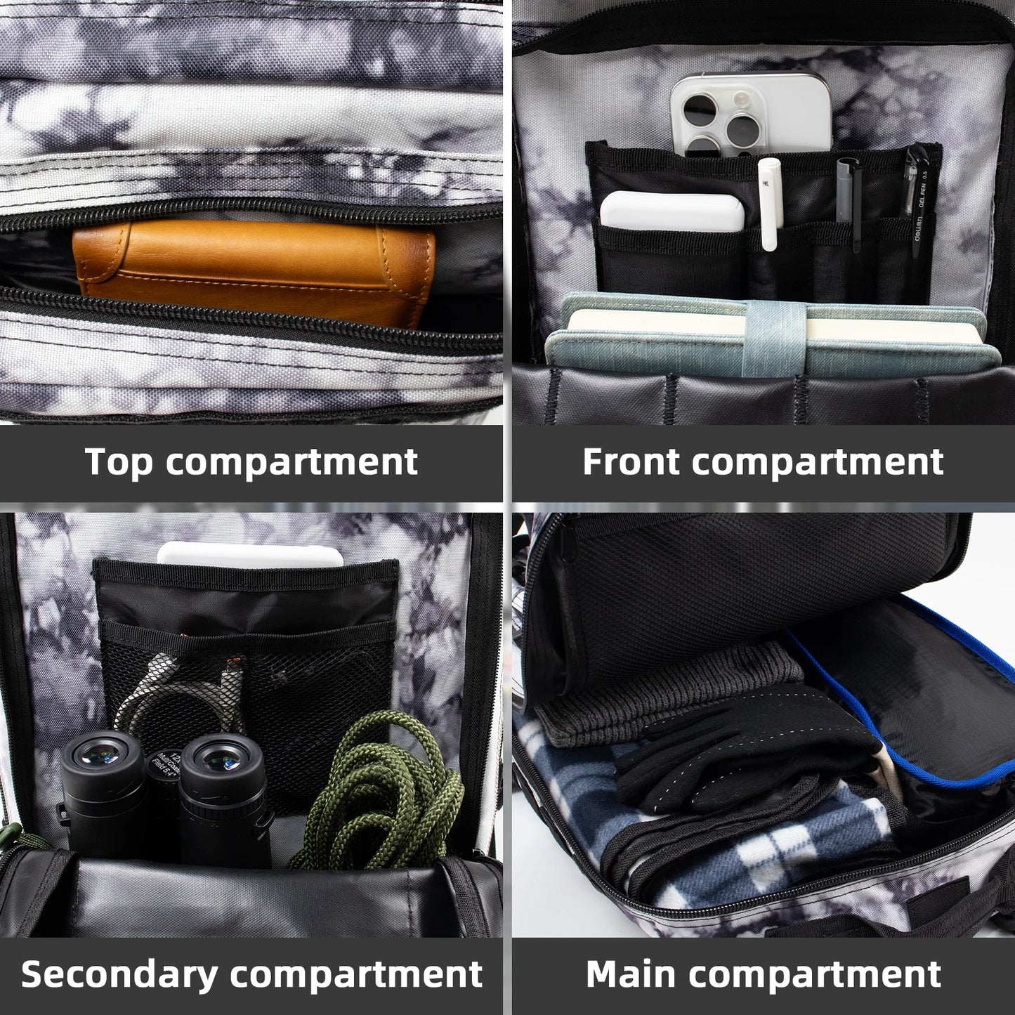 45L/25L /32LTactical Backpack Men's Travel Large Capacity Rucksacks Men Waterproof Outdoor Sports Multi-functional Bags
