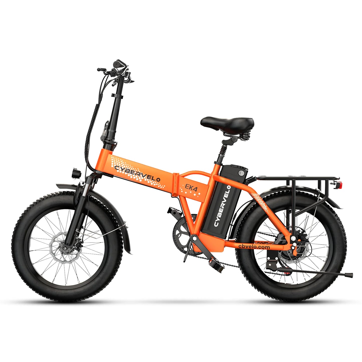 CYBERVELO EK4 Folding Electric Bike 1000W With Removable Battery