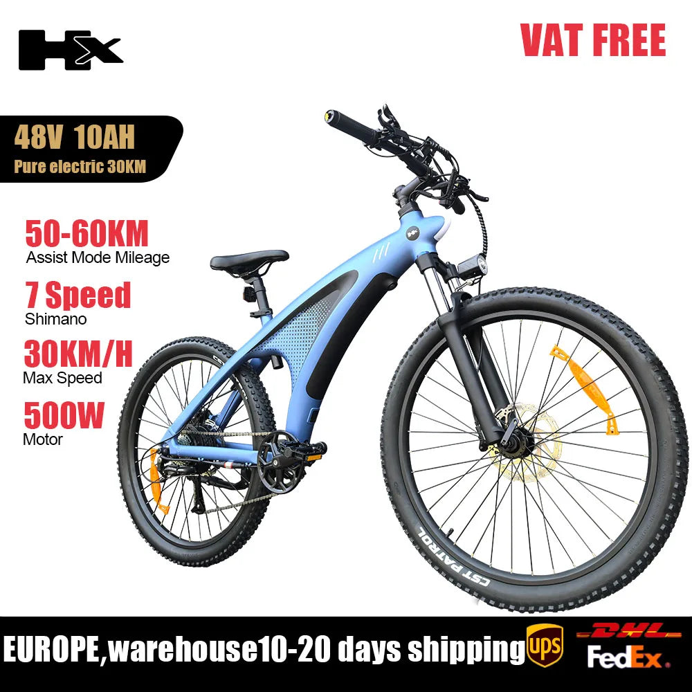 HUANCI HX Q5 2000W Electric Mountain Bike Removable Battery