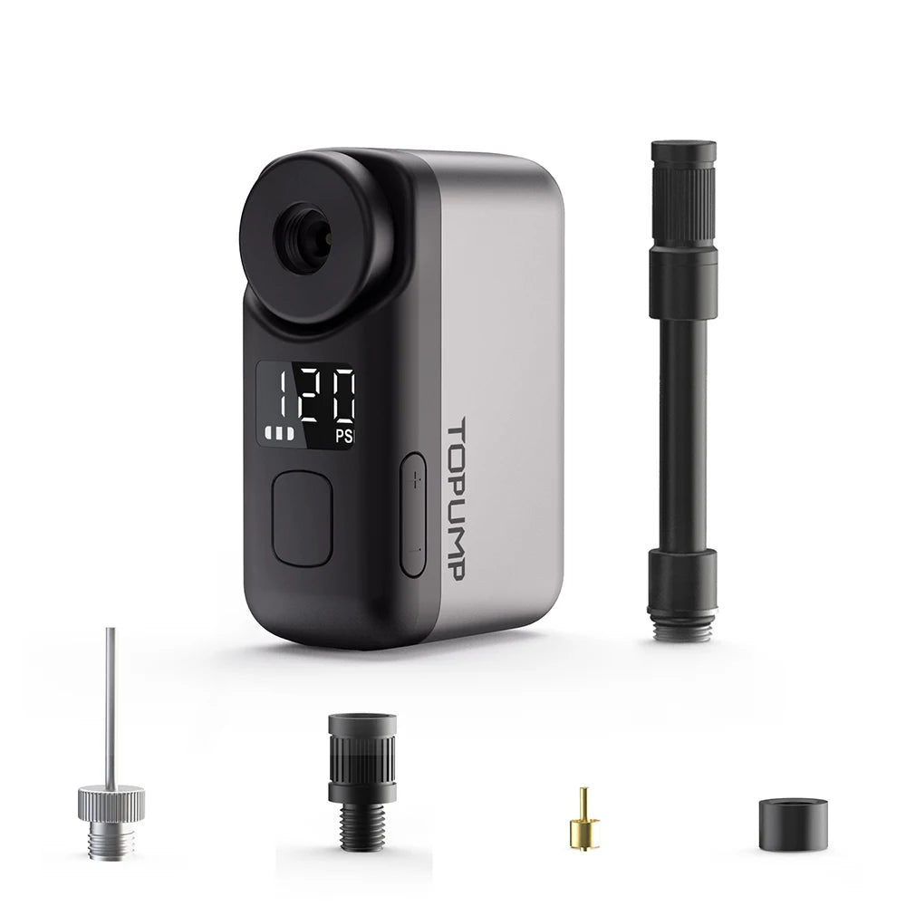 Topump TB2 Pro Electric Mini Portable Bike Inflator 120 PSI