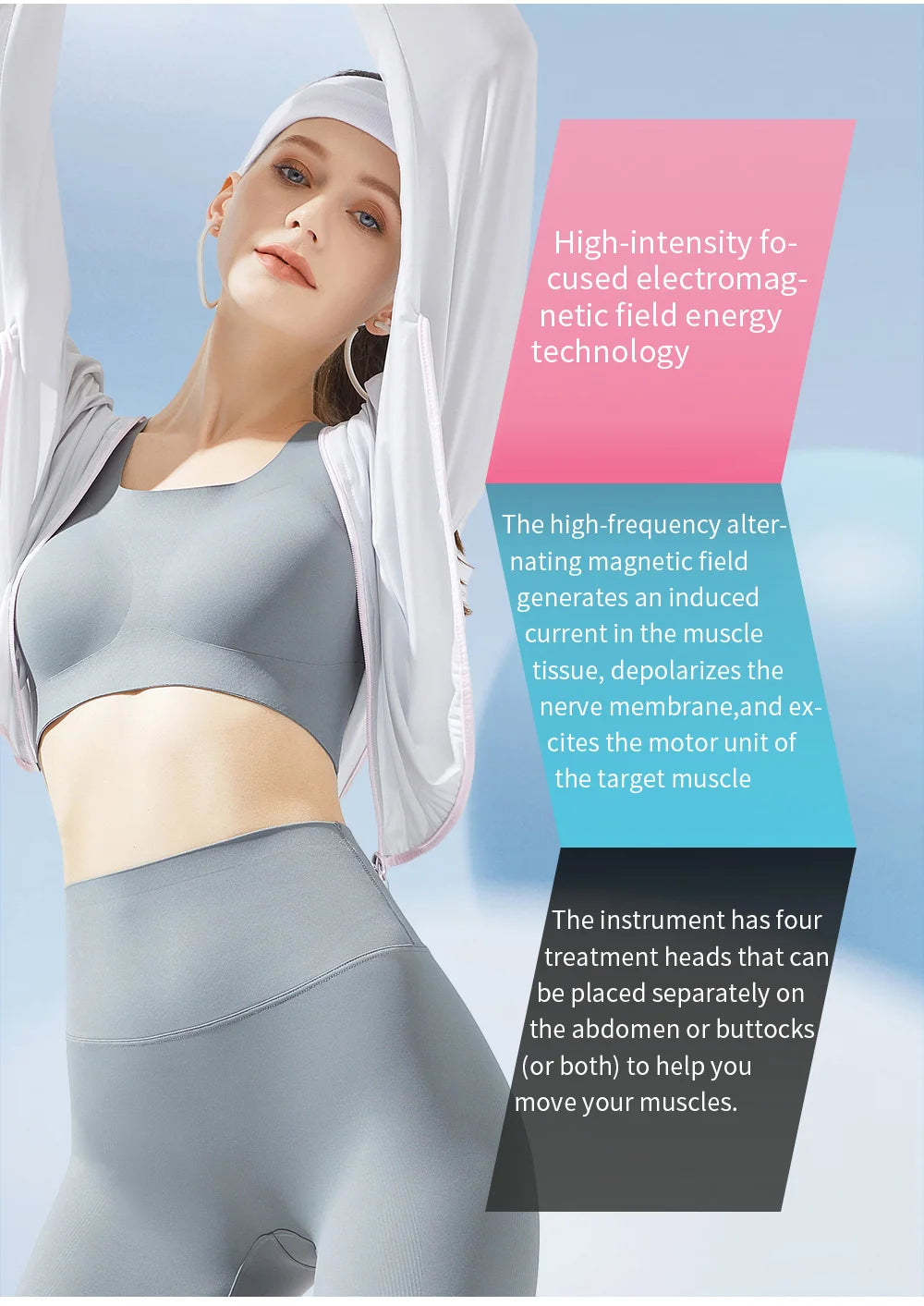 EMS Pro Body Contouring Device 15T Multi Tech Magnetic Activation Fat Reduction CE Certified Safe Slimming Muscle Tech Equipment