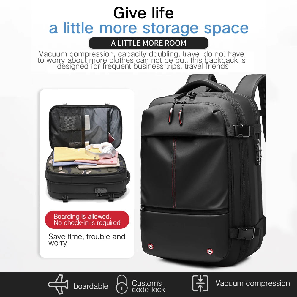 Jiangsu Unisex Travel Laptop Backpack for Business Travel
