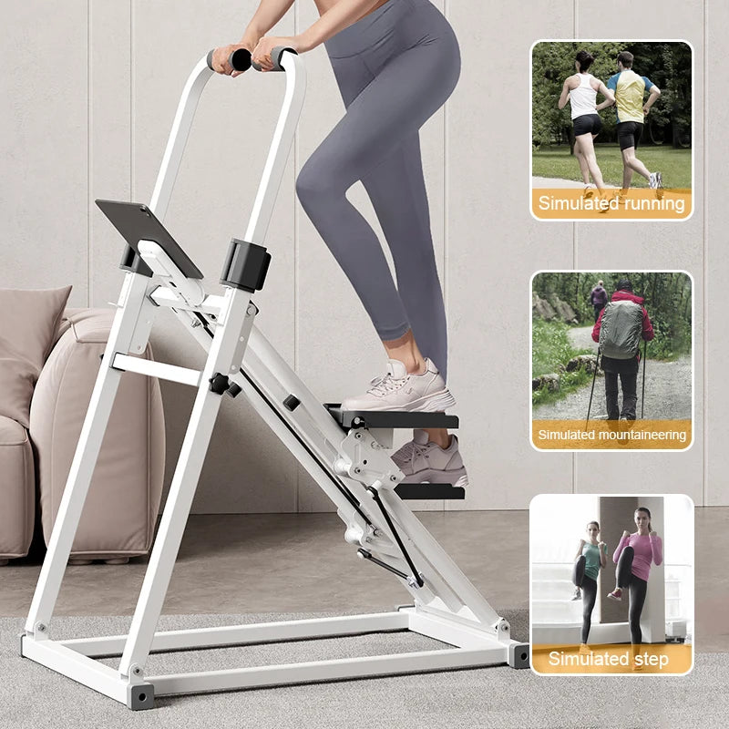 KBQ Vertical Folding Climbing Machine For Full Body Cardio