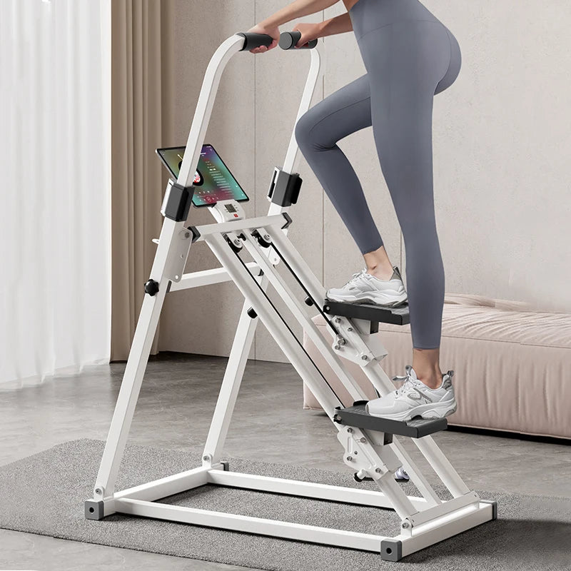 KBQ Vertical Folding Climbing Machine For Full Body Cardio