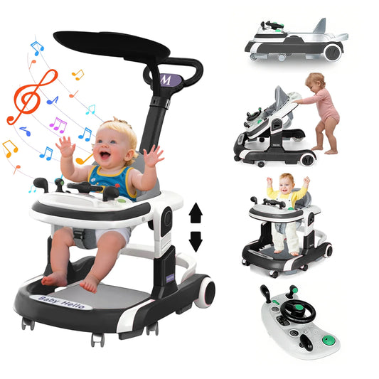 Guangdong CN Multifunctional Baby Walker With Sunshade And Music