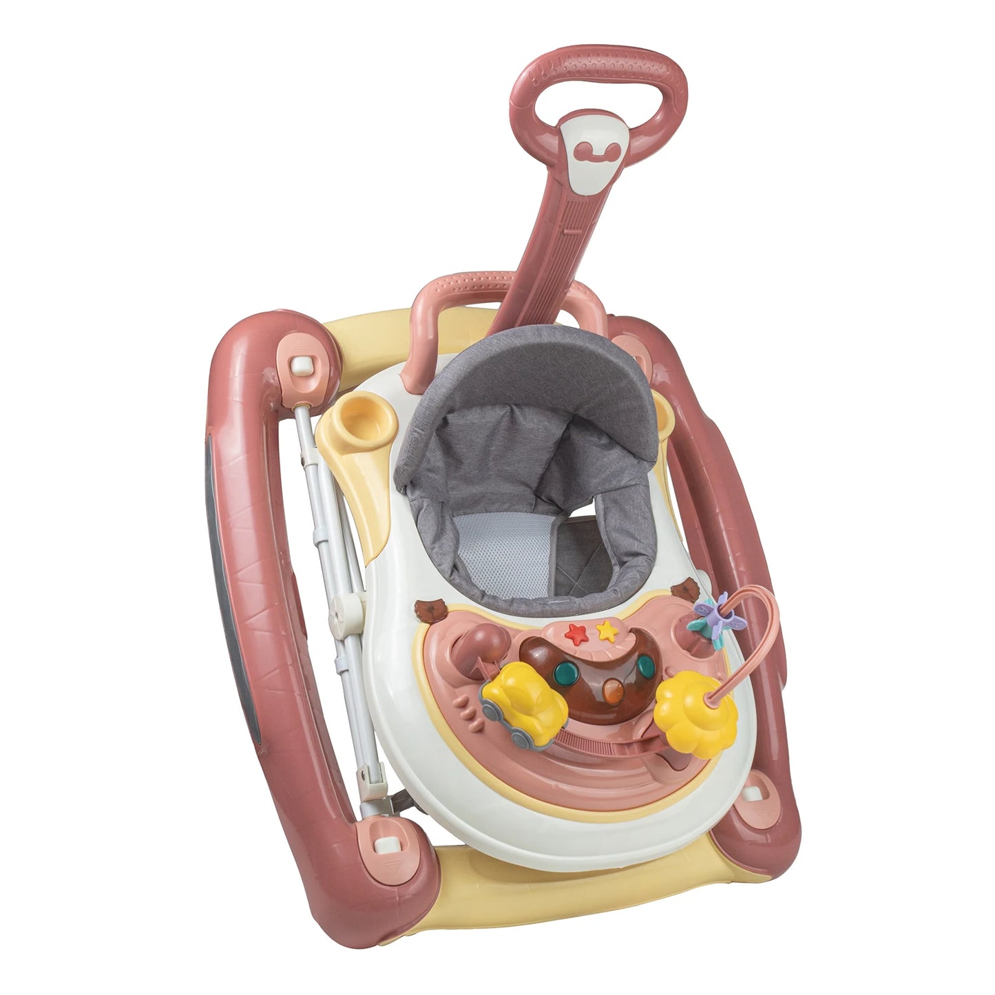 MeiLun Baby Walker Foldable Four Wheel Learning Walker