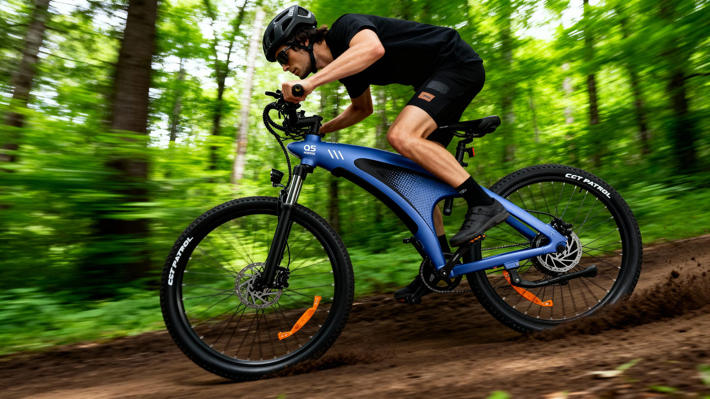 HUANCI HX Q5 2000W Electric Mountain Bike Removable Battery