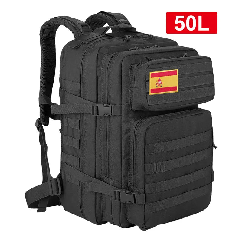 45L/25L /32LTactical Backpack Men's Travel Large Capacity Rucksacks Men Waterproof Outdoor Sports Multi-functional Bags