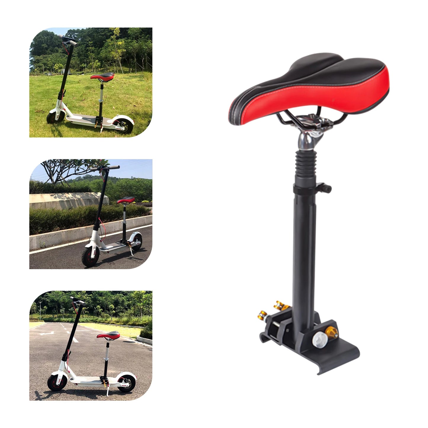 Hign-concerned Scooter Seat Cushion Folding Shock Pad