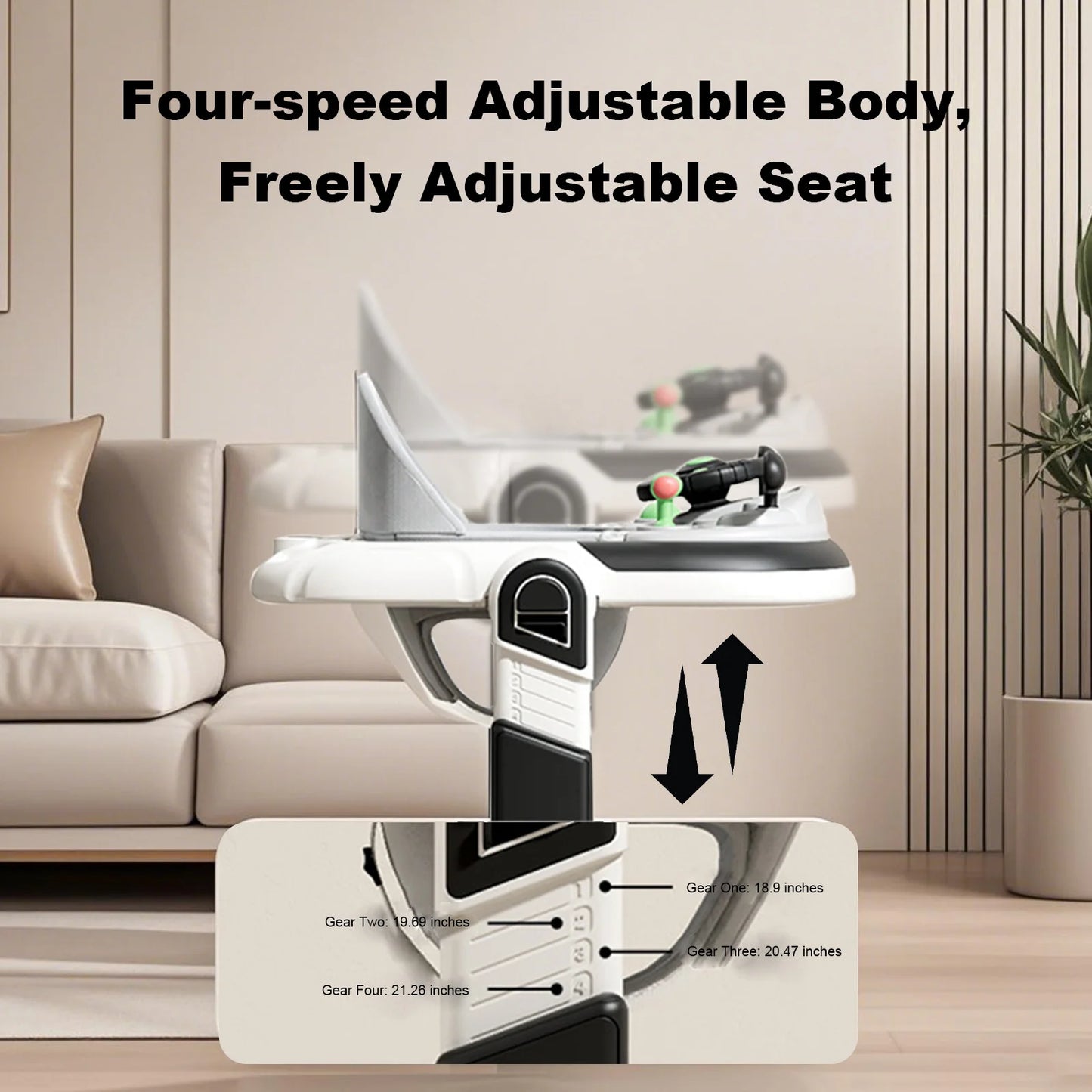 Guangdong CN Multifunctional Baby Walker With Sunshade And Music