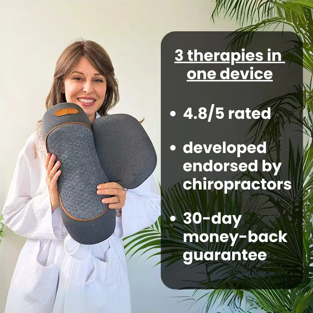 Okayso Soothe Three-In-One Neck Massager Cervical Pillow With Heat