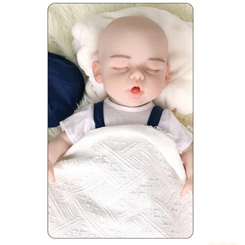 Herpinker Full Silicone Reborn Baby Doll Lifelike Toy
