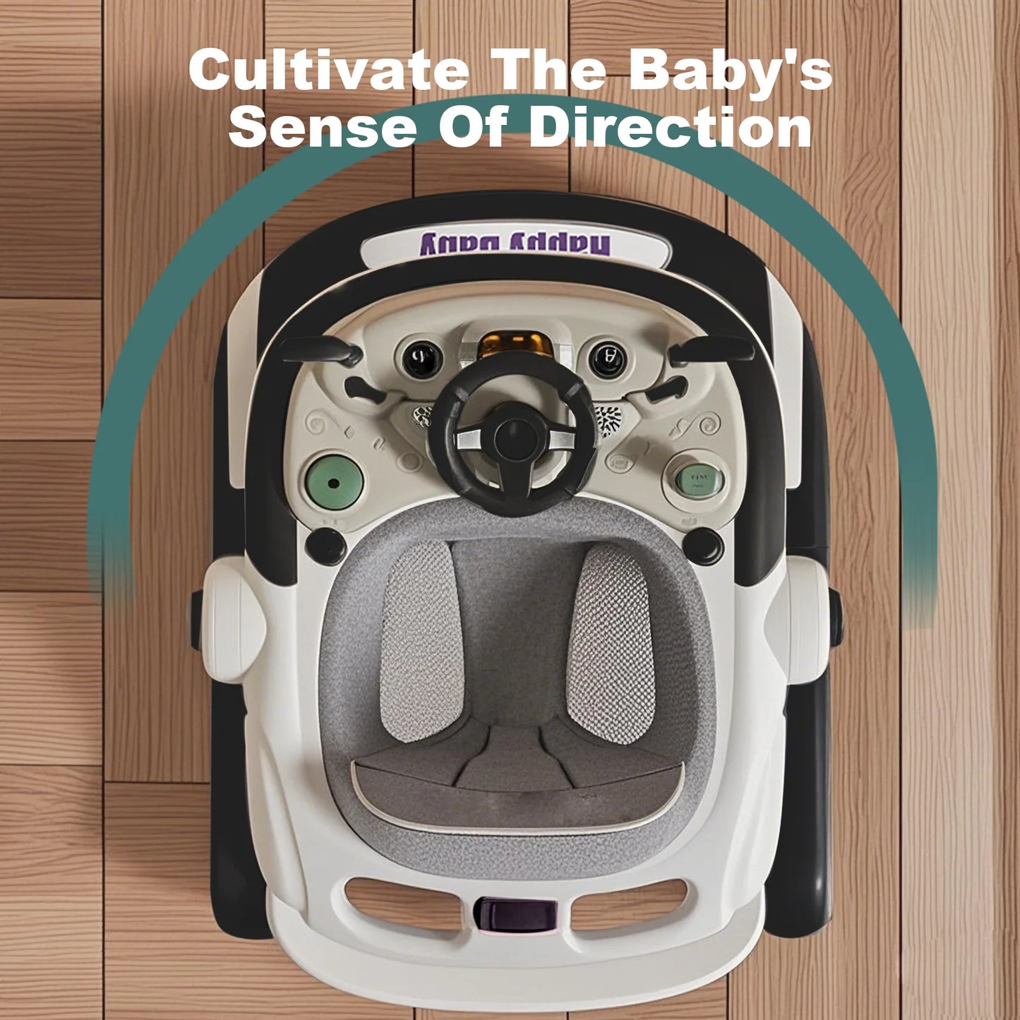 Guangdong CN Multifunctional Baby Walker With Sunshade And Music