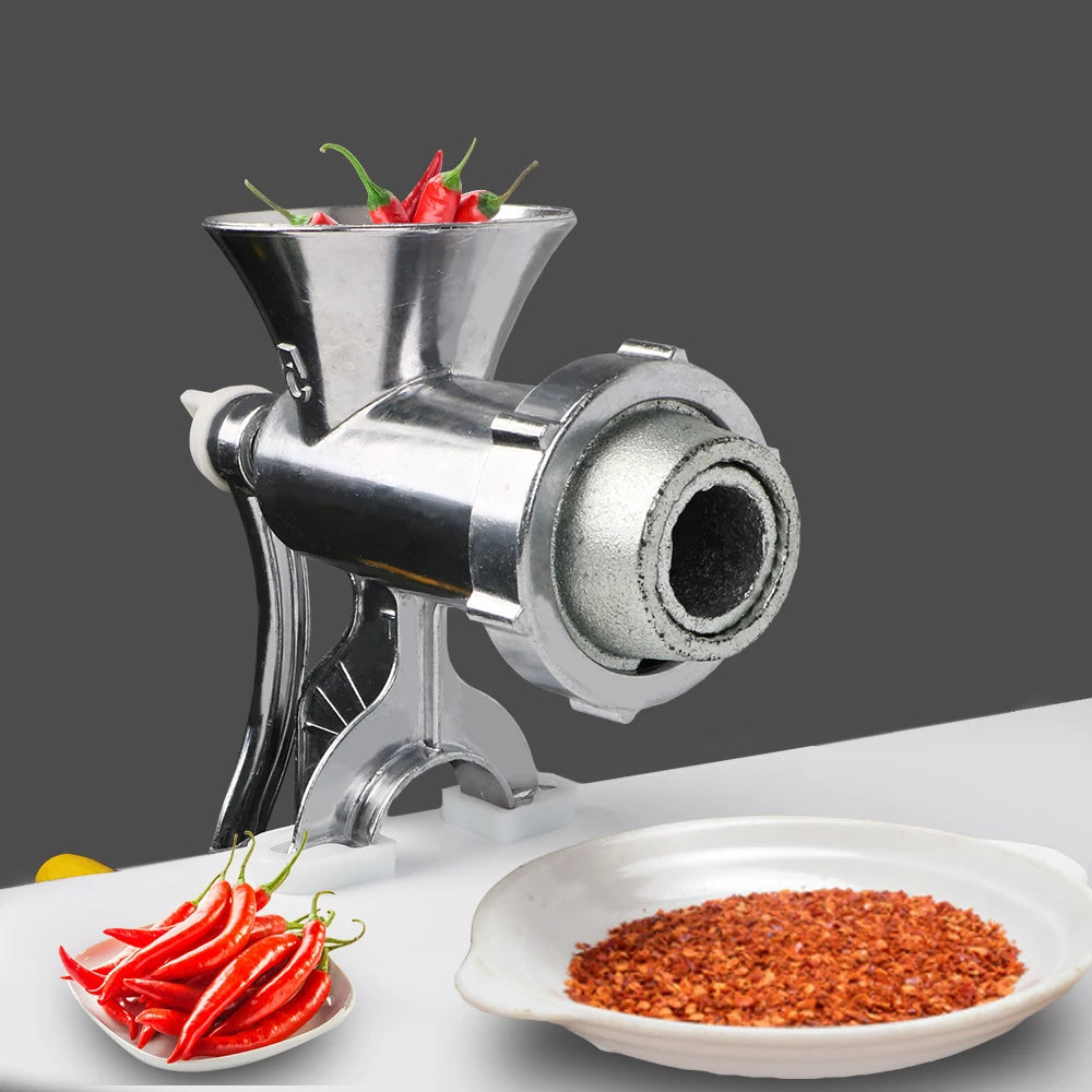 Vegetable Chopper Sausage Stuffer Kitchen Tool Food Processor Household Grinder Manual Meat Grinder Multifunction Handheld