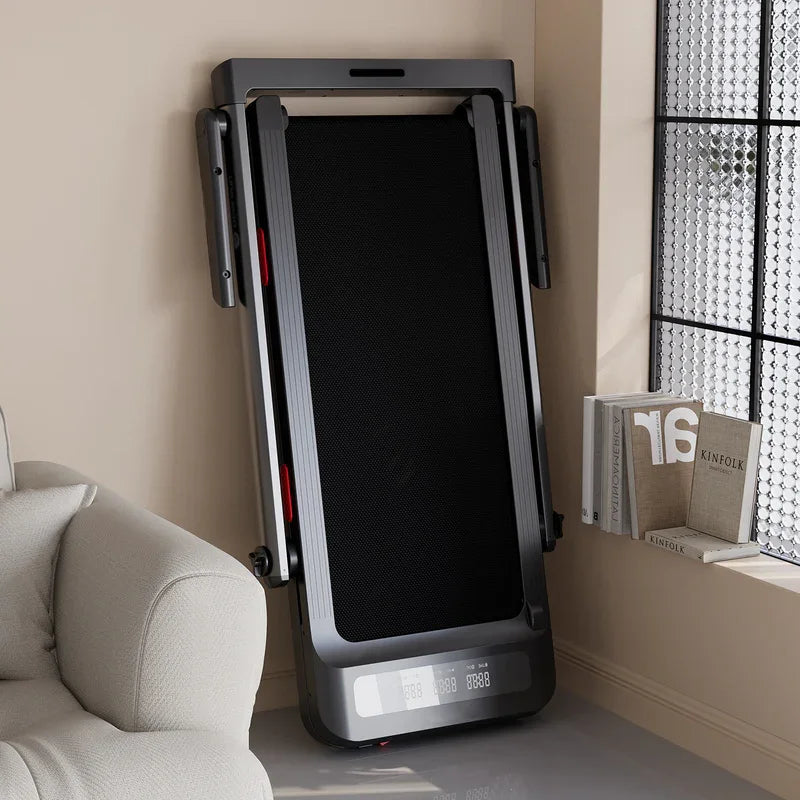 Treadmill for Home 3.0 HP Treadmills 9% Incline Smart App Heart Rate Sensors LCD Digital Display Foldable Armrest Walking Pad