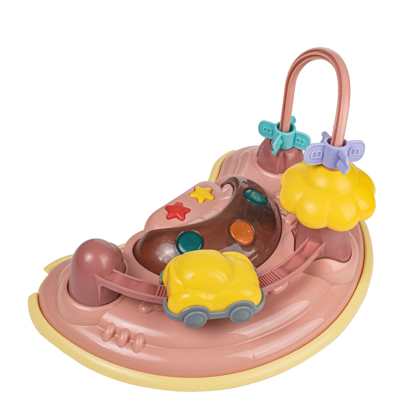 MeiLun Baby Walker Foldable Four Wheel Learning Walker