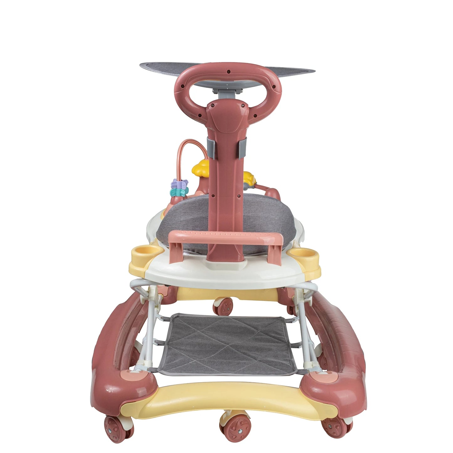 MeiLun Baby Walker Foldable Four Wheel Learning Walker