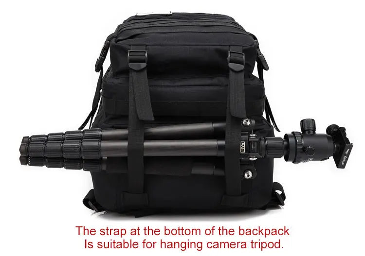 45L/25L /32LTactical Backpack Men's Travel Large Capacity Rucksacks Men Waterproof Outdoor Sports Multi-functional Bags