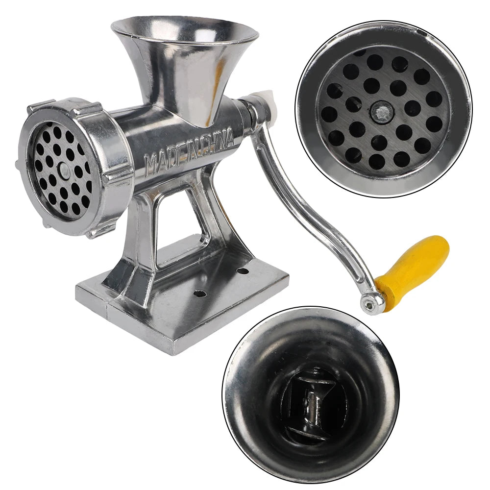 Vegetable Chopper Sausage Stuffer Kitchen Tool Food Processor Household Grinder Manual Meat Grinder Multifunction Handheld